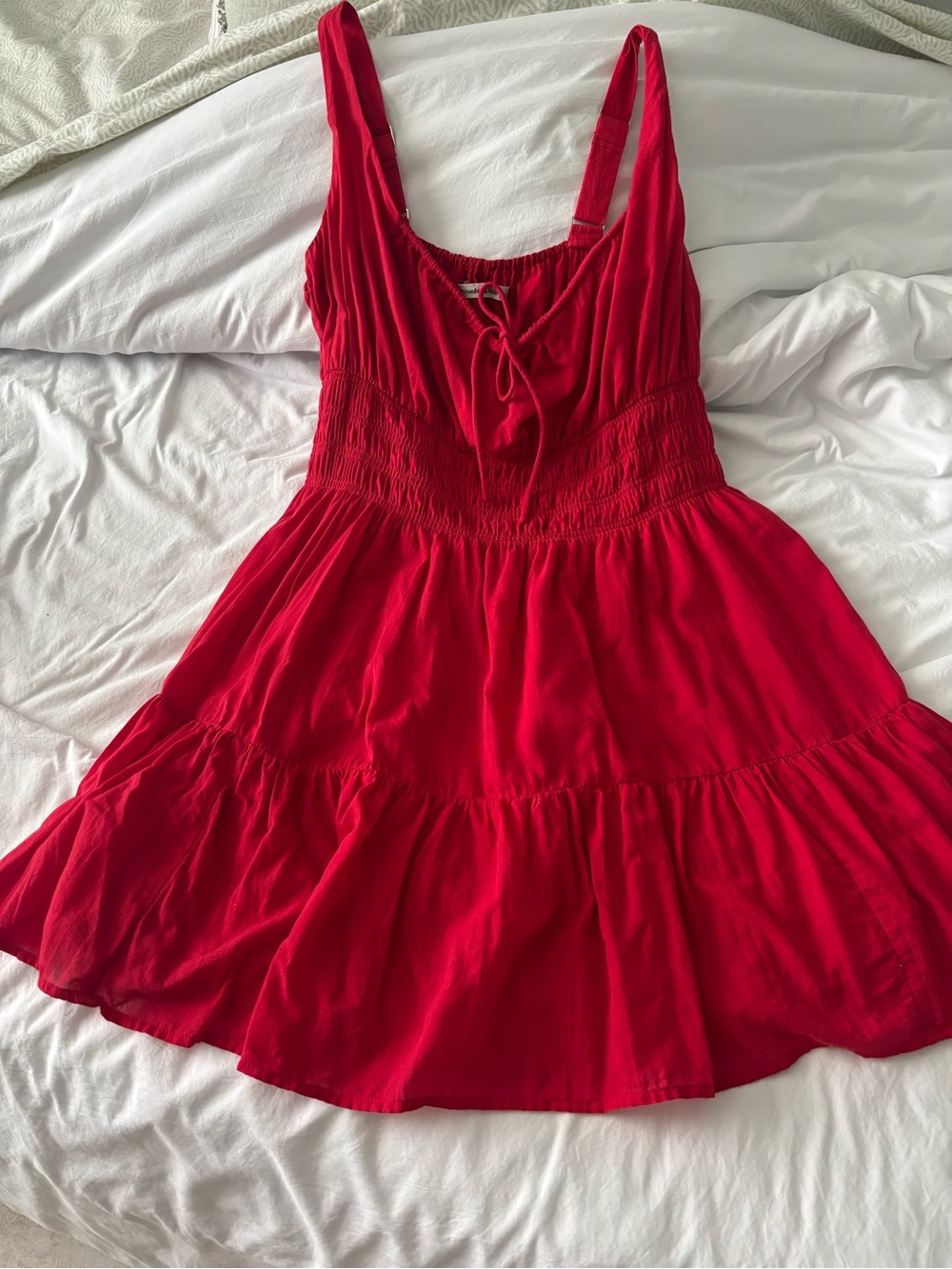 Abercrombie & Fitch Red Mini Dress